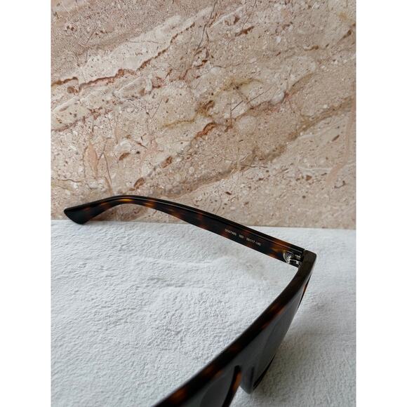 NEW Gucci GG0748S Havana Brown Flat Top Unisex Sunglasses main image 5